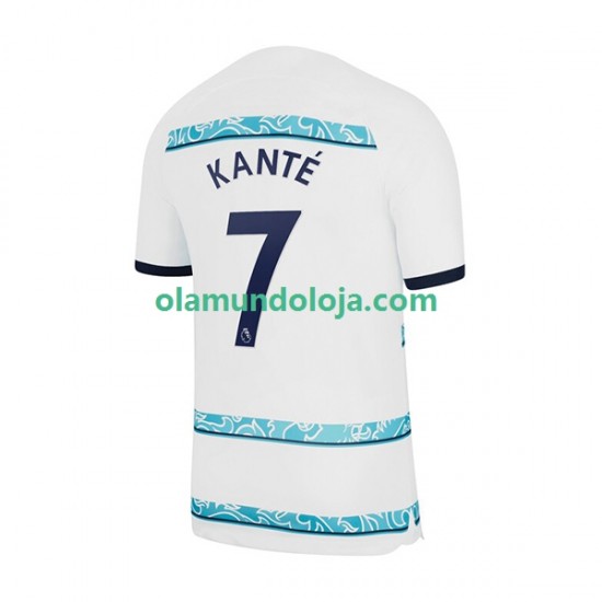 Camisola Chelsea Kante 7 Homem Equipamento Segundo 2022-2023 Manga Curta